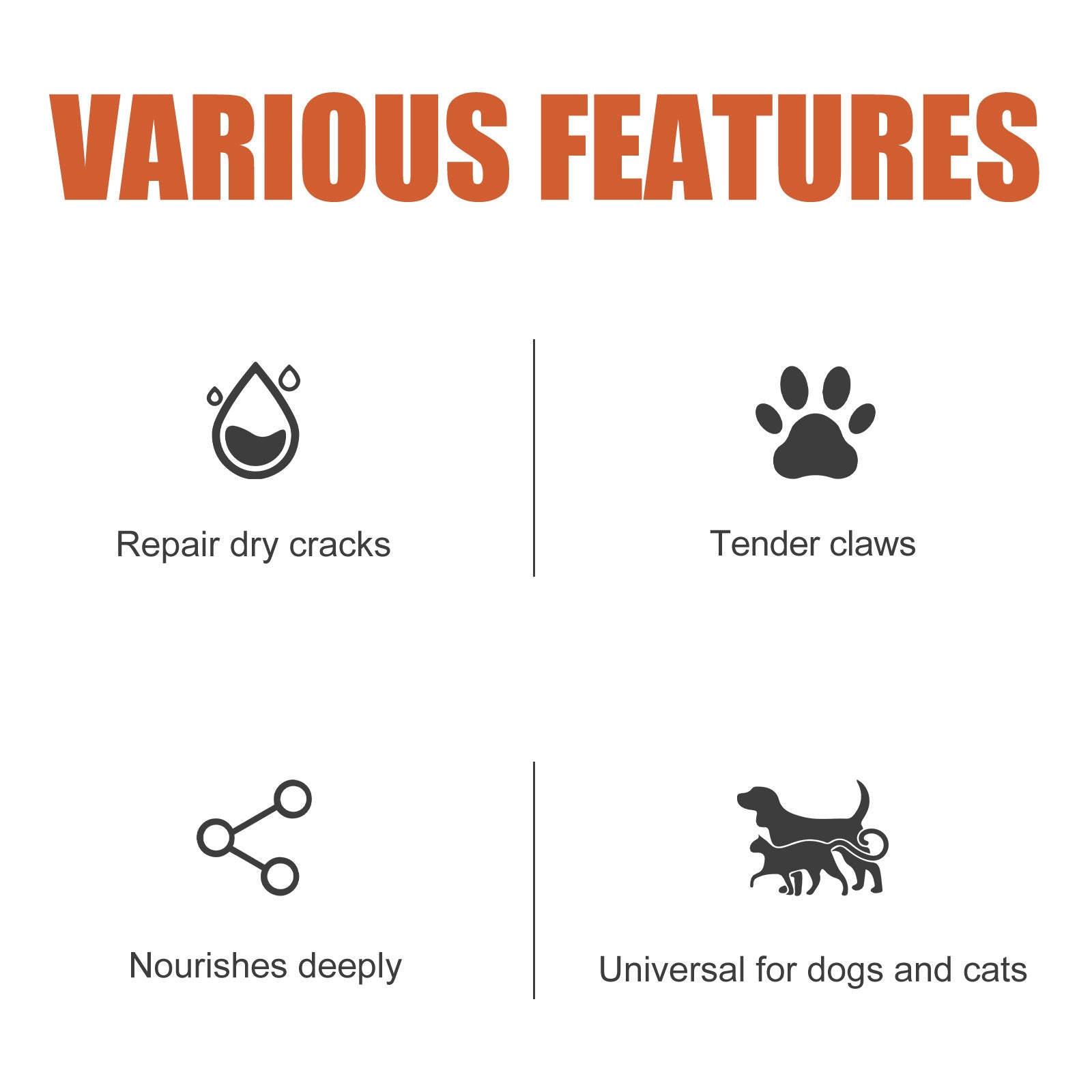 Dog and Cat Foot Pad Care Cleaning Cream