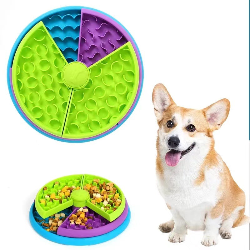 Playfully Slow Food Bowl Anti Choking for Cats, Dogs
