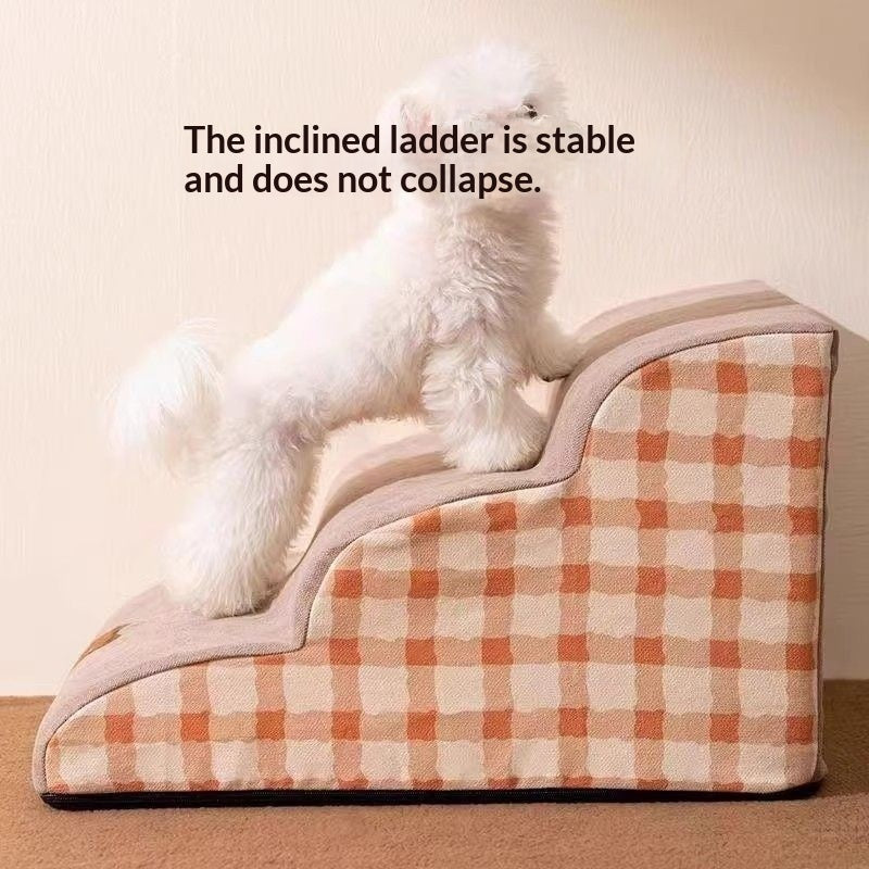 Bedside Climbing Ladder for Dogs to get on and off Bed