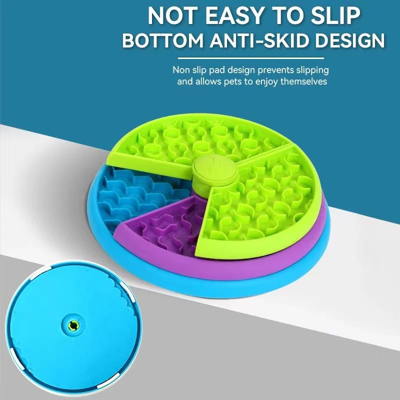 Playfully Slow Food Bowl Anti Choking for Cats, Dogs