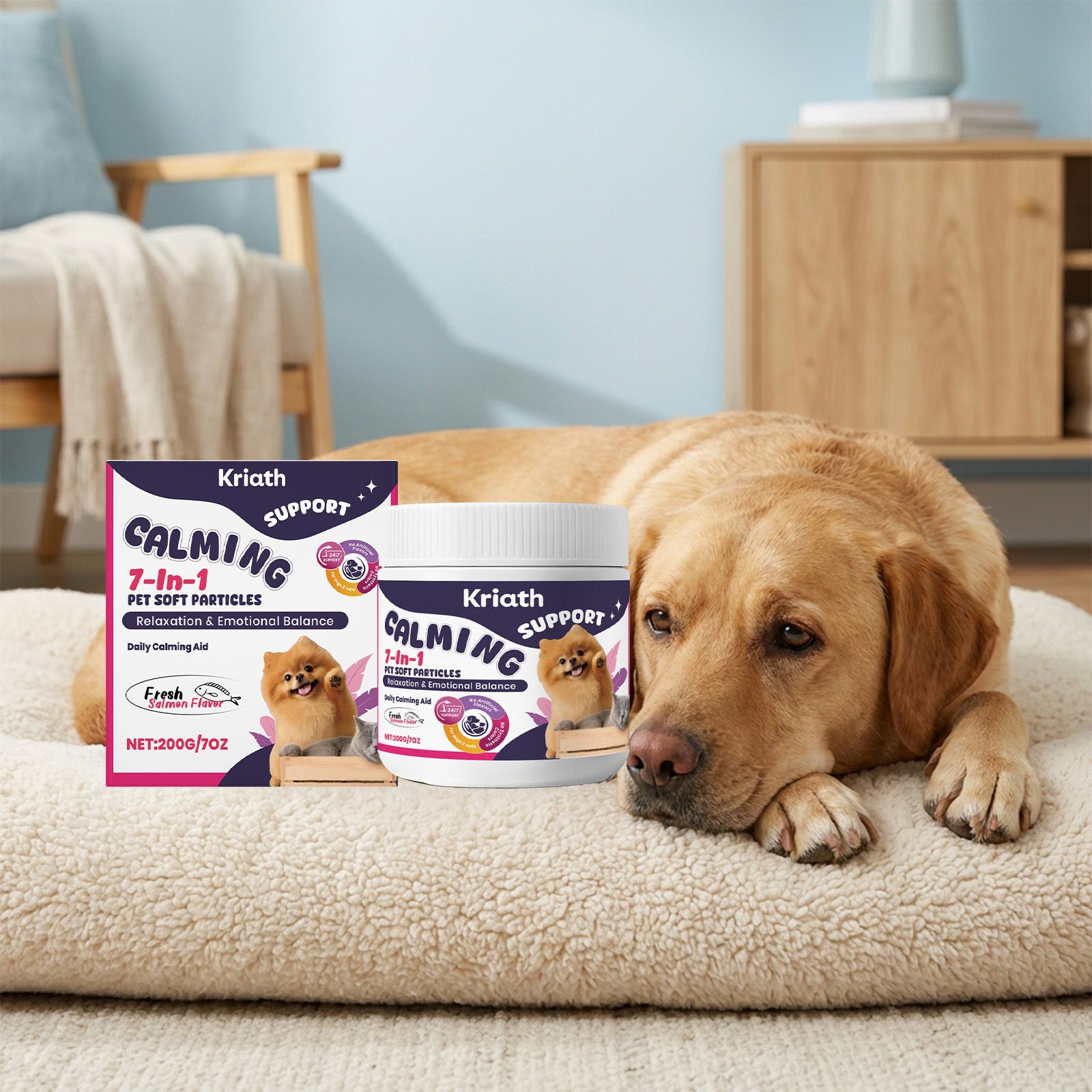 Dog Calming Support Pet Soft Particles