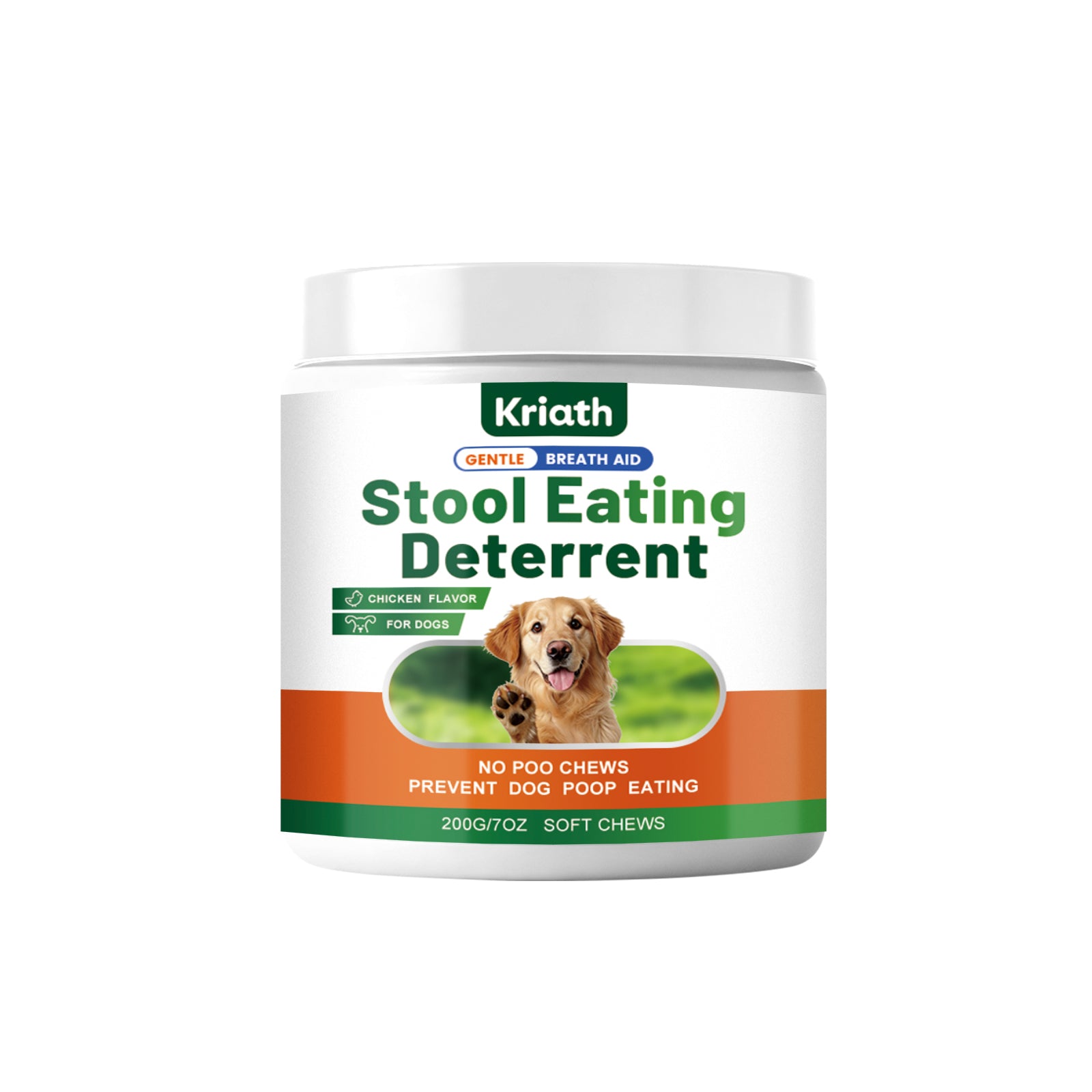 Dog Chewable Tablet for Preventing Poop Eating