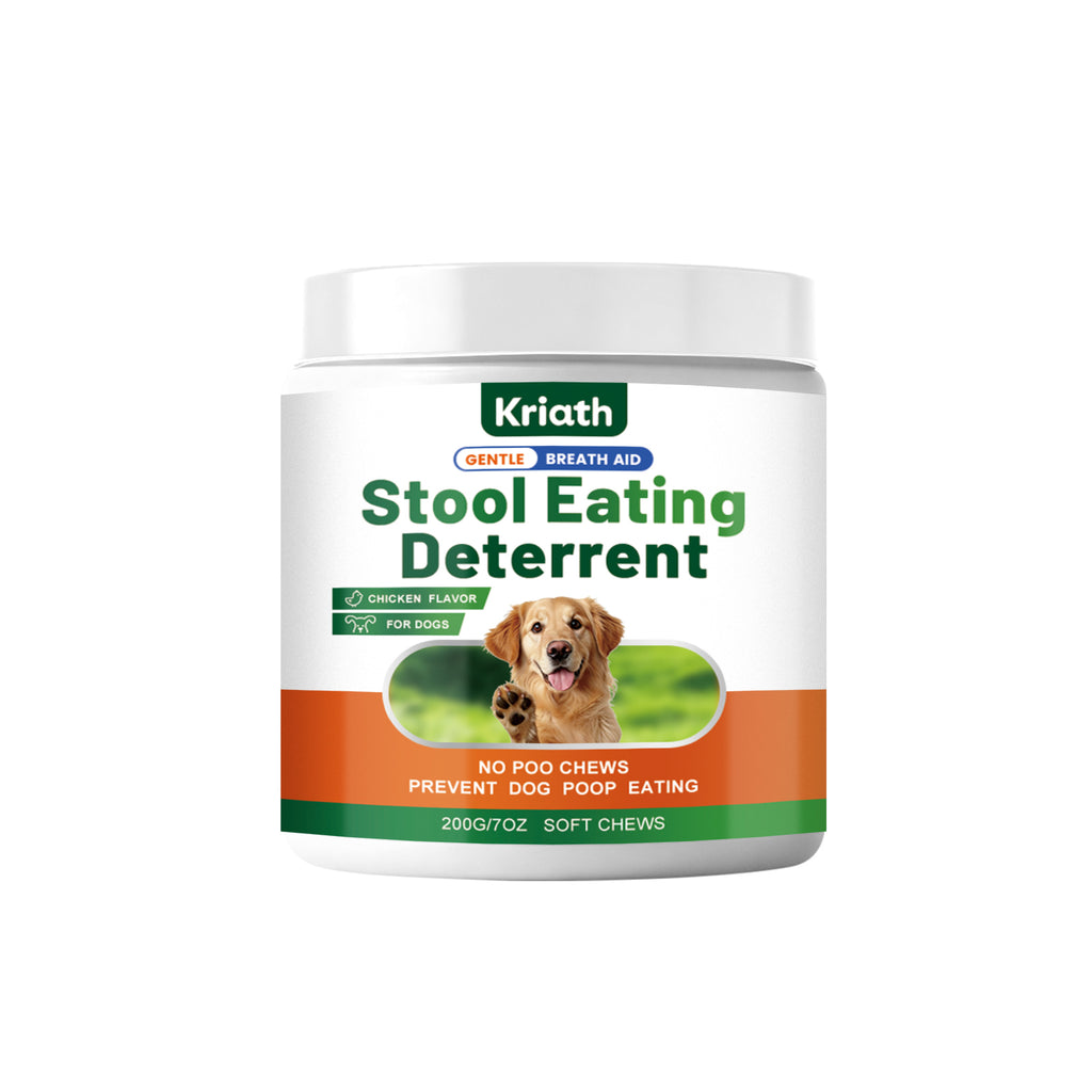 Dog Chewable Tablet for Preventing Poop Eating