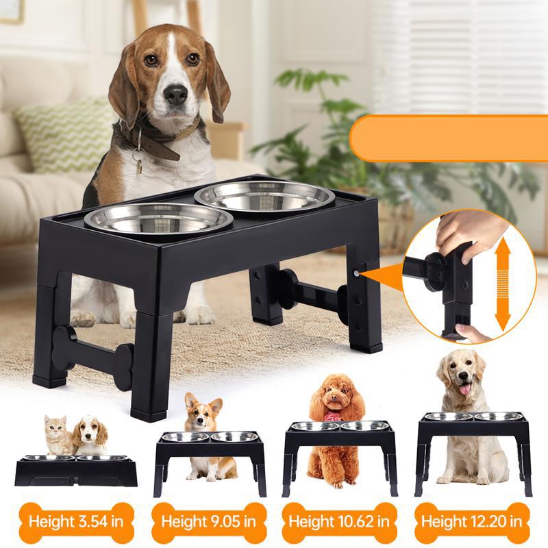 Large Dogs Lifting Feeding Bowl Neck Protection Anti-tumble