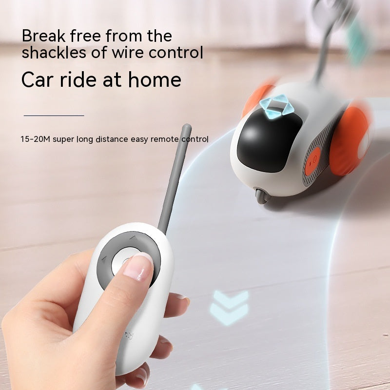 Interactive Remote Control Cat Car Toy USB Charging
