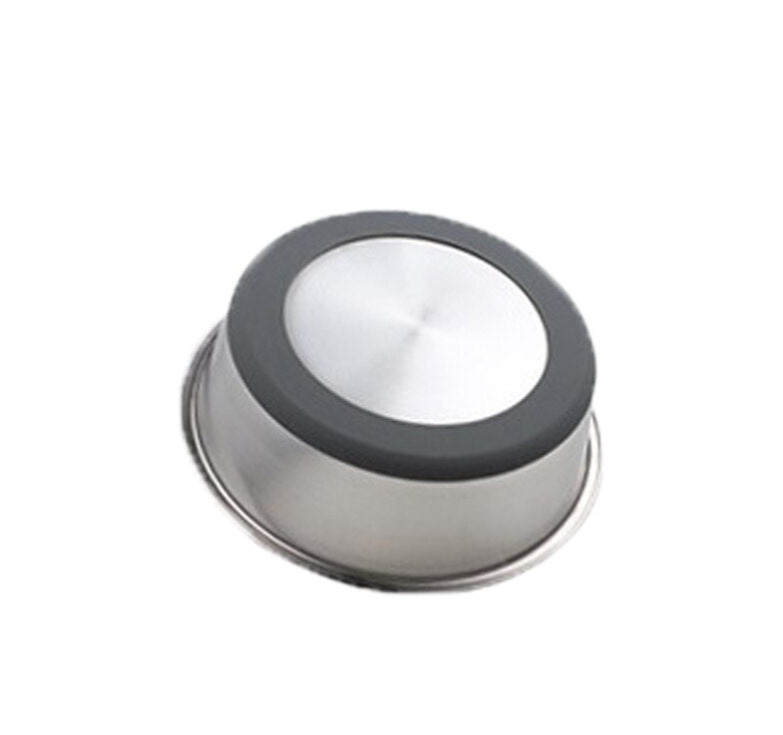 Silicone Pet Food Bowl Stainless Steel