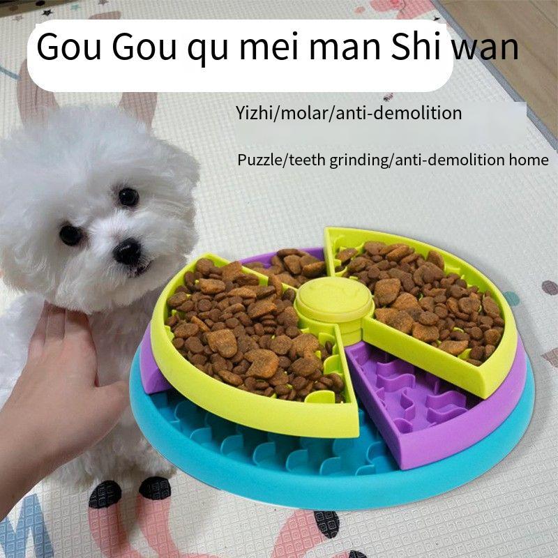 Playfully Slow Food Bowl Anti Choking for Cats, Dogs